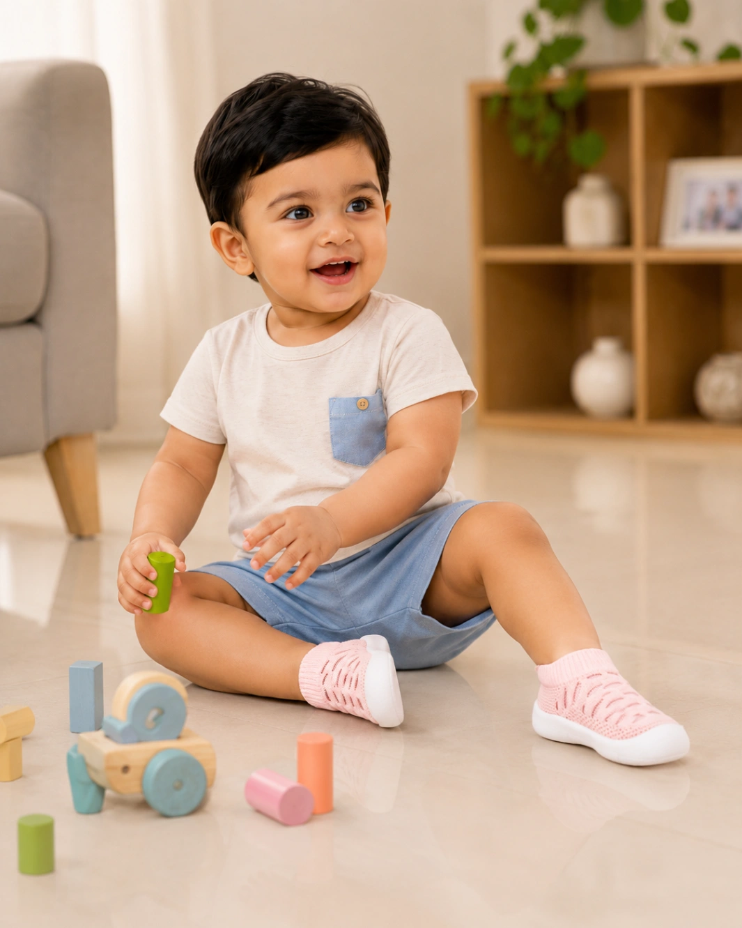 Flexible Baby Sock Shoes